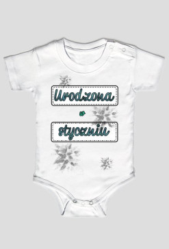 Body URODZONA W STYCZNIU piękne