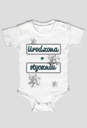 Body URODZONA W STYCZNIU piękne