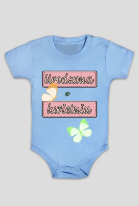 Body URODZONA W KWIETNIU piękne
