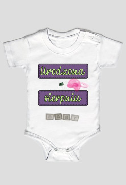 Body URODZONA W SIERPNIU piękne