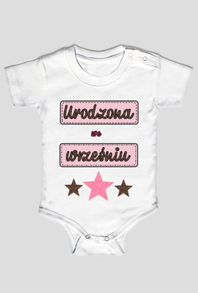 Body URODZONA WE WRZEŚNIU piękne