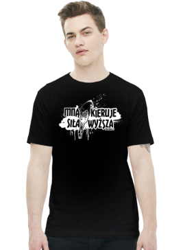 Mną kieruje siła wyższa BIAŁY