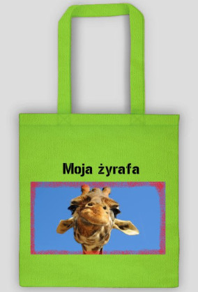 Reklamówka MOJA ŻYRAFA
