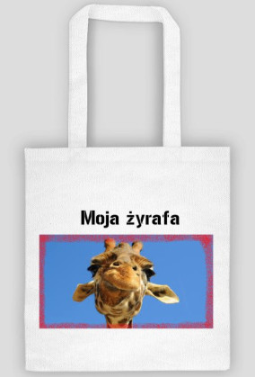 Reklamówka MOJA ŻYRAFA