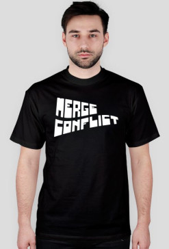 Merge Conflict Logo White