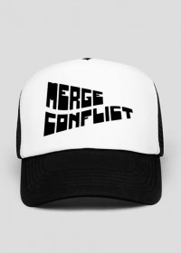 Merge Conflict Hat Logo Black
