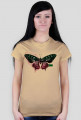 Construct T-shirt Koszulka Bluzka damska Zwierzęta Motyl