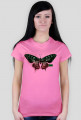 Construct T-shirt Koszulka Bluzka damska Zwierzęta Motyl