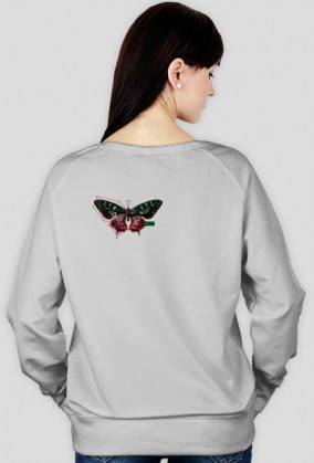 Construct Bluza damska Zwierzęta Motyl