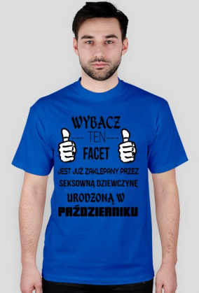 Koszulka  męska  z napisem