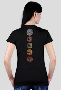 T-shirt-17 Czarny Pas Arisue