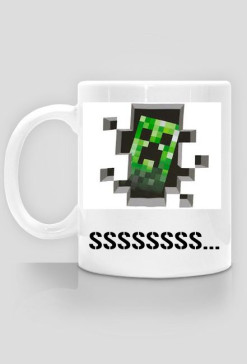 Kubeczek MINECRAFT, CREEPER!