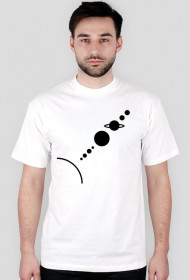 Koszulka "Układ Słoneczny" Biała