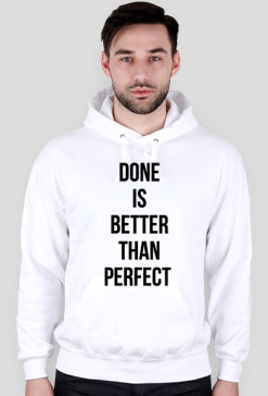Bluza z kapturem biała