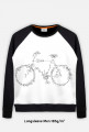Bluza męska lekka fullprint "Bicycle"