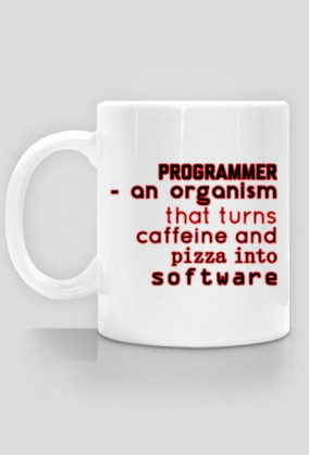Kubek Programmer Czerwony