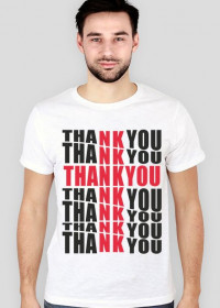 Koszulka męska "Thank You"
