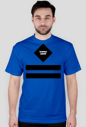 Koszulka męska czarny wzór Karew Wear