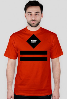 Koszulka męska czarny wzór Karew Wear