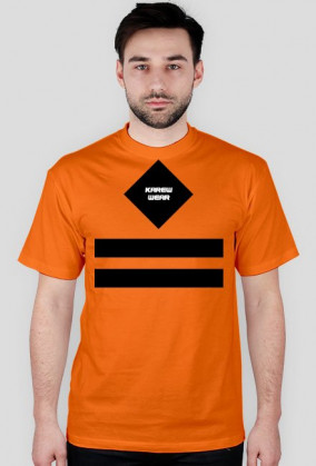 Koszulka męska czarny wzór Karew Wear