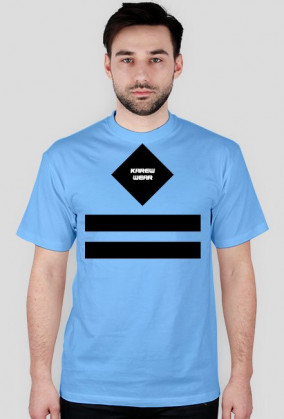 Koszulka męska czarny wzór Karew Wear