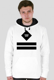 Bluza z kapturem biała Karew Wear