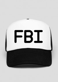 FBI BLACK/WHITE NET BASEBALL HAT