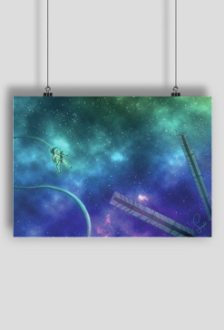 Outerspace - plakat