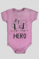 Body niemowlęce My dad is my hero