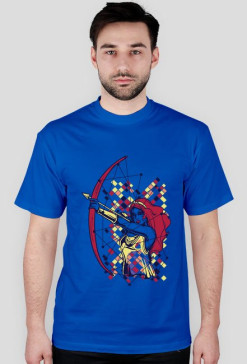 blue warrior shirt
