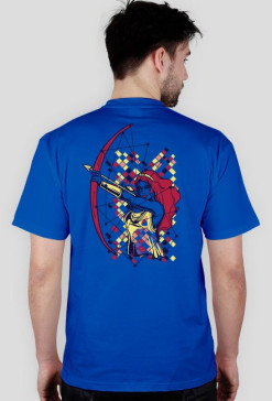 blue warrior shirt