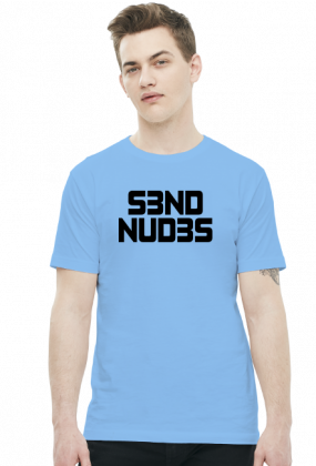 S3ND NUD3S v2 (t-shirt męski) ciemna grafika