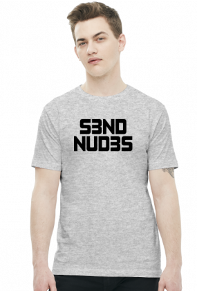 S3ND NUD3S v2 (t-shirt męski) ciemna grafika