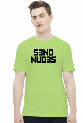 S3ND NUD3S v2 (t-shirt męski) ciemna grafika