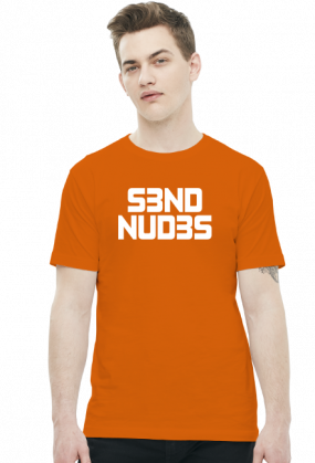 S3ND NUD3S v2 (t-shirt męski) jasna grafika