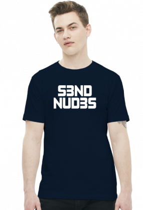 S3ND NUD3S v2 (t-shirt męski) jasna grafika