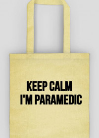 Torba na zakupy ,,Keep calm i'm paramedic''