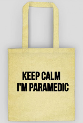 Torba na zakupy ,,Keep calm i'm paramedic''