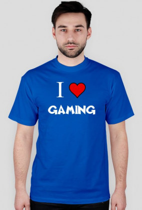 Bluzka I Love Gaming Męska