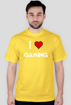 Bluzka I Love Gaming Męska