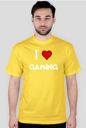 Bluzka I Love Gaming Męska
