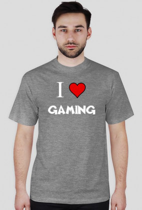 Bluzka I Love Gaming Męska