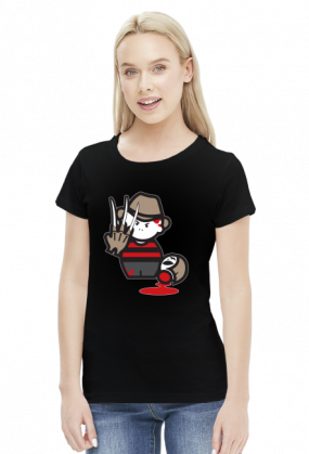 Freddy Krueger koszulka damska