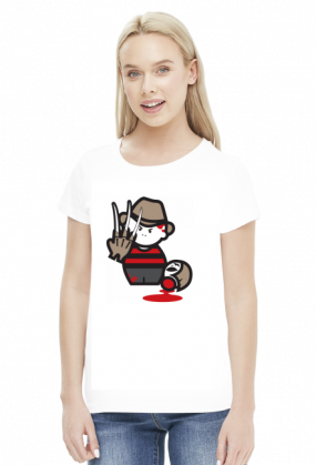 Freddy Krueger koszulka damska