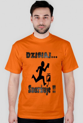 Koszulka Męska - Dzisiaj Szarżuje.