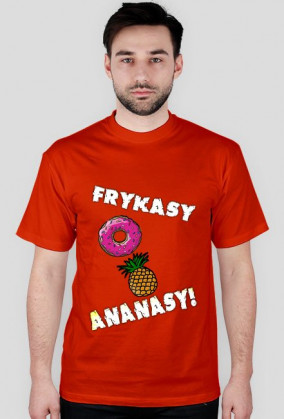 Koszulka Męska - Frykasy Ananasy