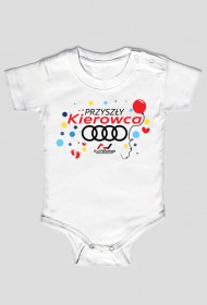 Przyszły kierowca baby Audi