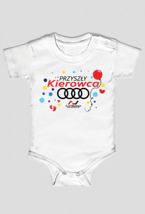Przyszły kierowca baby Audi