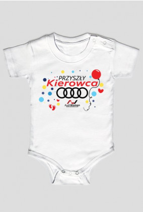 Przyszły kierowca baby Audi