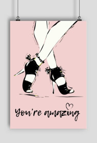 Plakat A2, You're beautiful